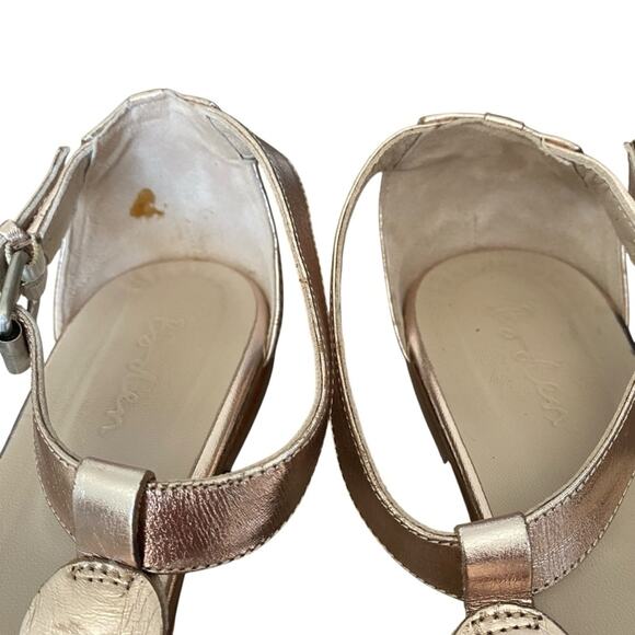 Boden Palma Rose Gold Leather Sandals size 39 size 9 - Picture 4 of 9